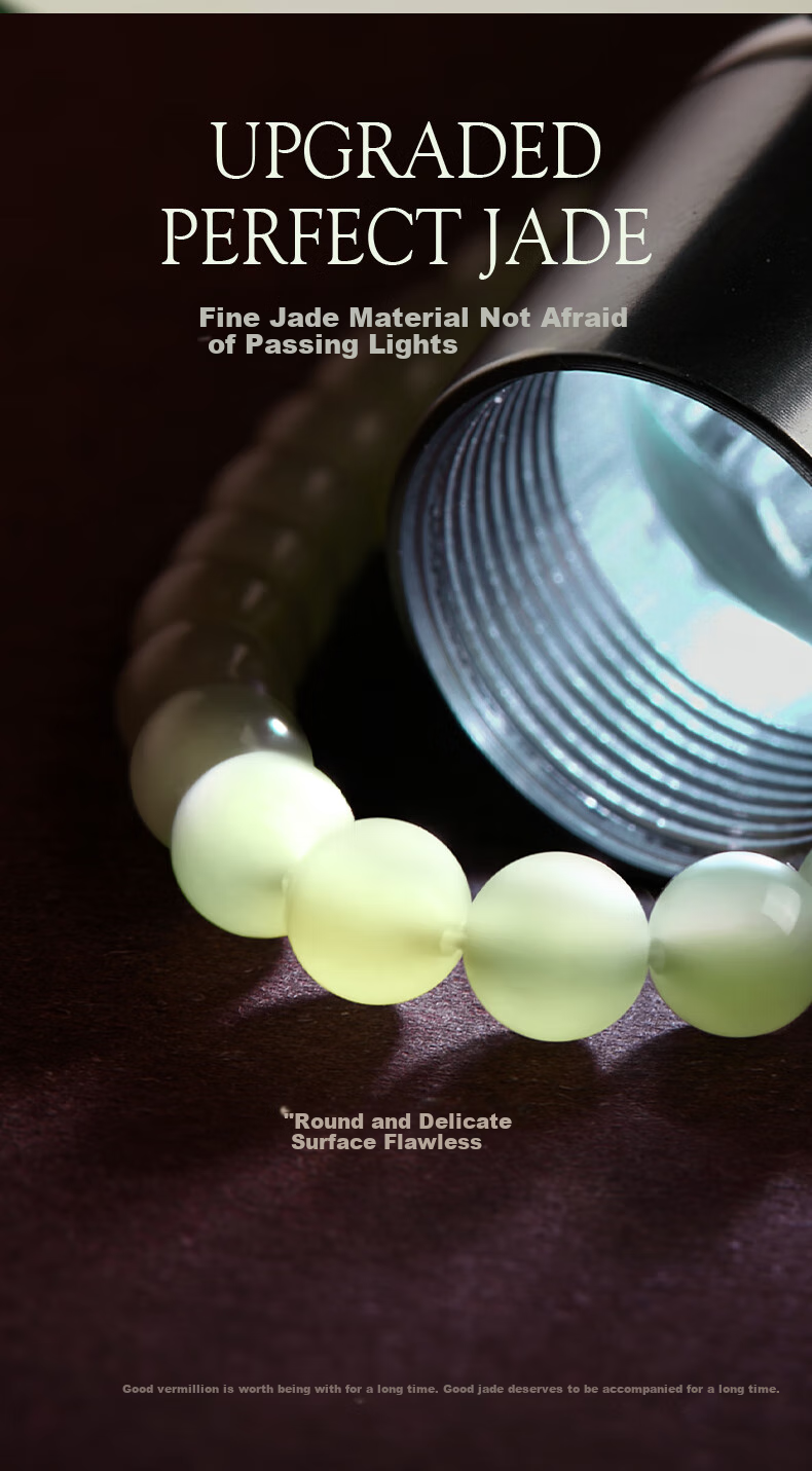 GLTEN Ice-Cool Hetian Jade Bracelet for Women, 2026 New Style, Birthday Wedding Anniversary Gift for Girlfriend Or Wife 9