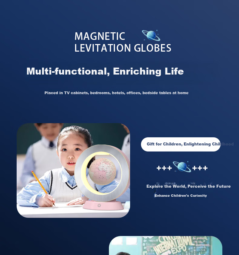 Mixiaoshu Tmall Fairy Magnetic Levitation Globe, Children's Toy for Boys And Girls Aged 7-14, Middle School Birthday Gift for Ages 8-12 21