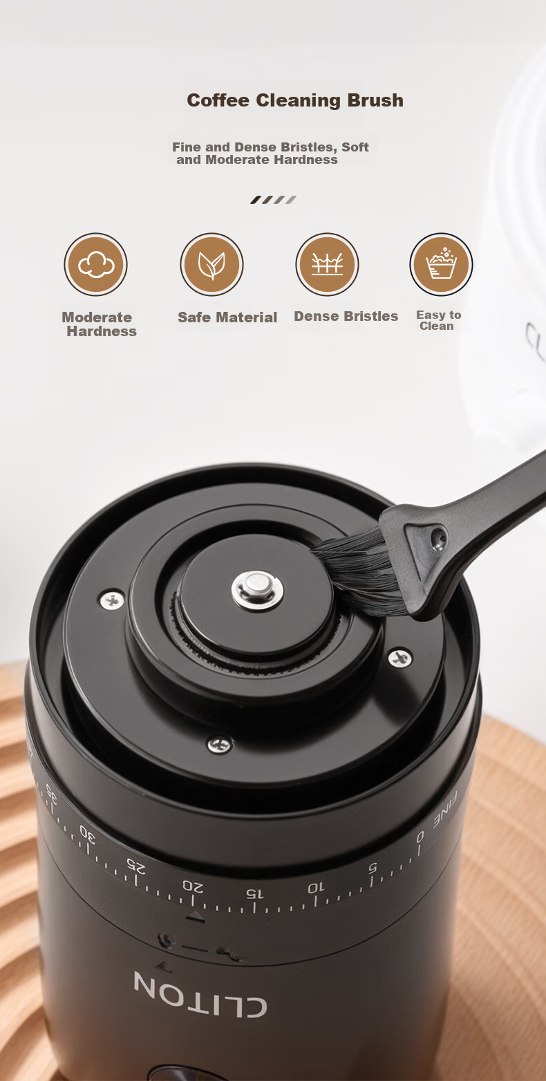 CLITON Pour-Over Coffee Maker Gift Box Set with Electric Coffee Grinder, Portable Coffee Machine for Italian Espresso And Mocha 14