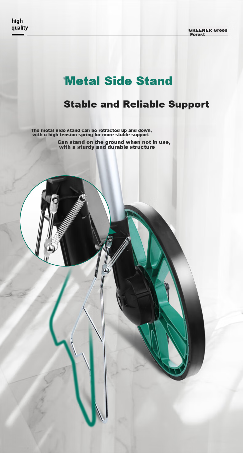 GREENER Measuring Wheel, Roller Ruler, Distance Measuring Wheel, Electronic Digital Display Large Wheel 50cm 12