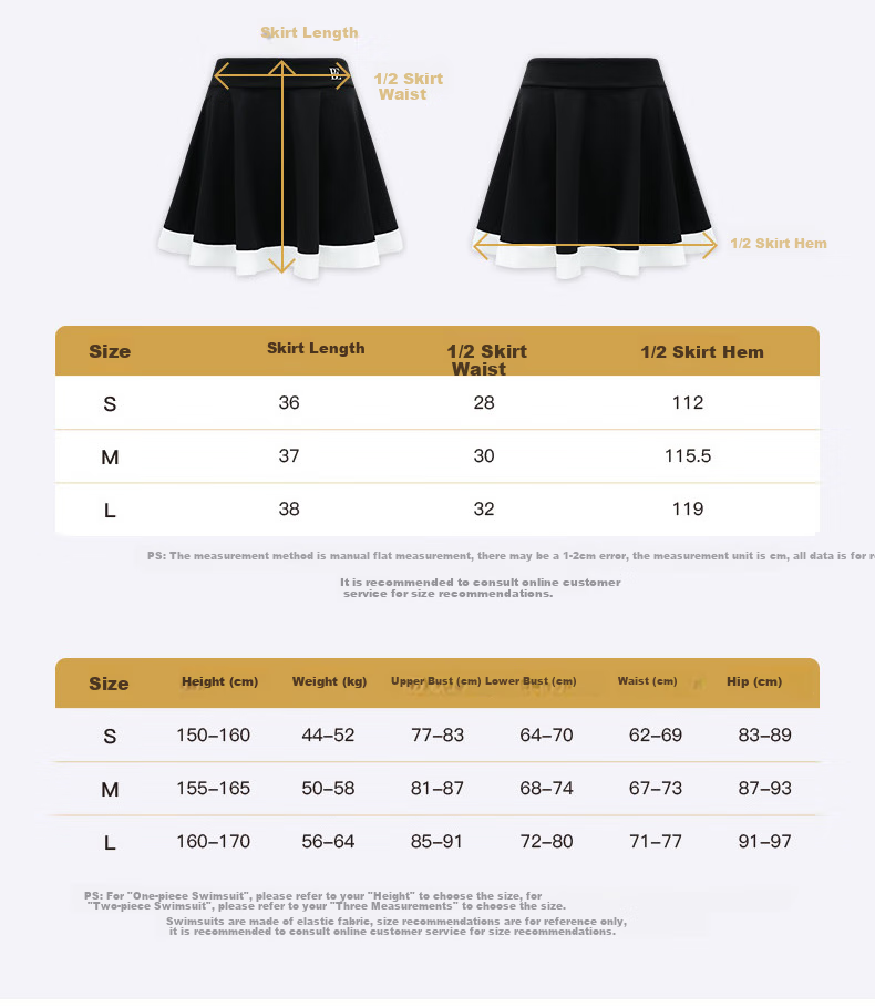 BALNEAIRE Fashion Series Women's Two-Piece Swimsuit Dress Slimming Sun Protection Chlorine-Resistant High-End Vacation Swimwear 84113 Skirt Bottom L 10