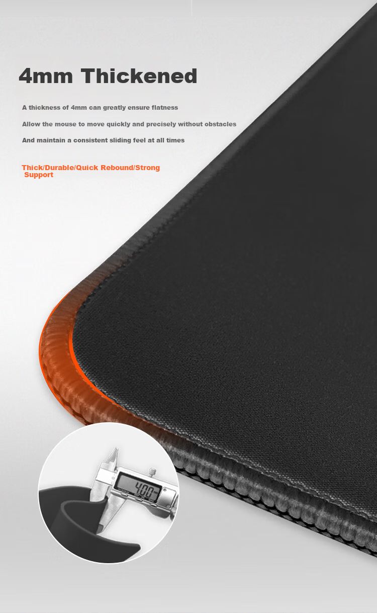 DAREU Gaming Mouse Pad, FPS Smooth Thickened Mouse Pad, Sweat-Resistant Wear-Resistant Medium-Sized CSGO/Counter-Strike Desk Pad, Random Texture Fine Surface 350*300*5mm 5