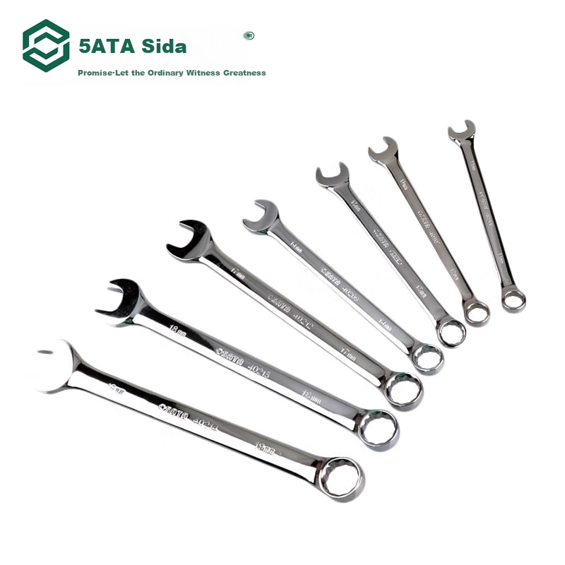 SATA Fully Polished Dual-Use Wrench 21mm 40216