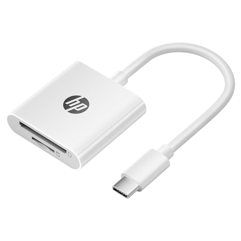 HP Type-C 3.0 Card Reader High-Speed SD/TF Dual Slot for Phone Computer MacBook iPad Tablet Camera CT212