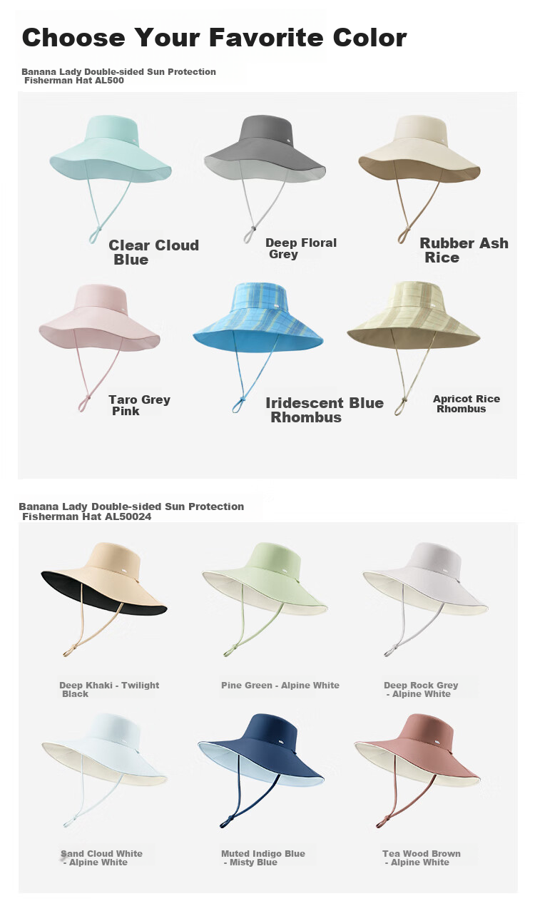 Beneunder Women's Double-Sided Sun Hat, Wide Brim Fishing Hat, UV Protection Full Face Sun Visor AL005 13