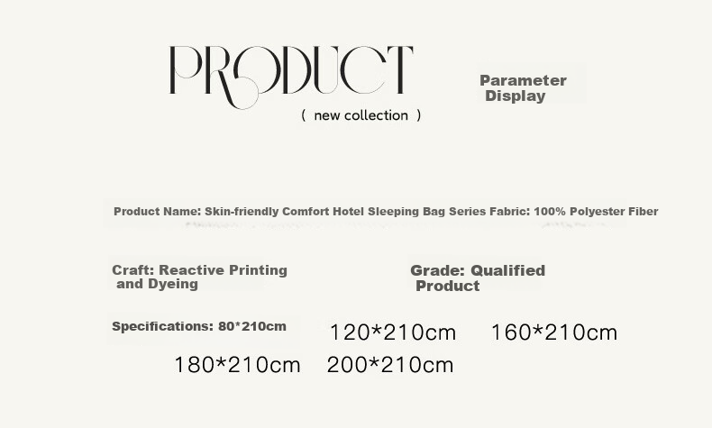 Hodo Class A Travel Sleeping Bag, Hotel Hygiene Protection Skin-Friendly Bed Sheet, Double Portable Travel Business Trip Anti-Dirt, 200*210cm, Coffee Color 4