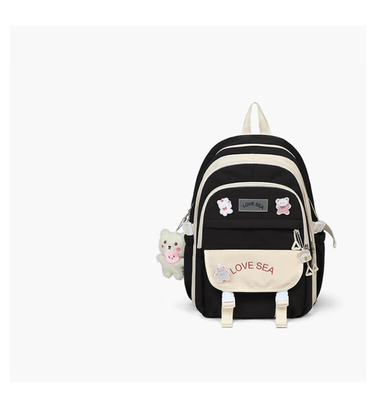 Aiqinghai Women's Backpack, School Bag for Middle And High School Students, Large Capacity Commuter Backpack, Casual Lightweight Laptop Bag 5