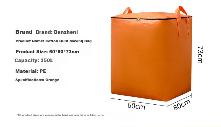 Banzheni Moving Packing Bags, Quilt Storage Bags, Clothes And Luggage Storage Pouches, Moving Essentials, Woven Snake Skin Bags, Back-To Storage 1