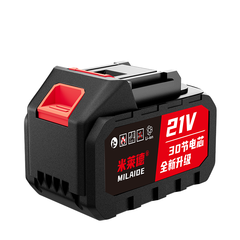 Milade 21V Lithium Battery Pack 8000mAh High Capacity 8.0Ah Long Endurance Power Tool Battery