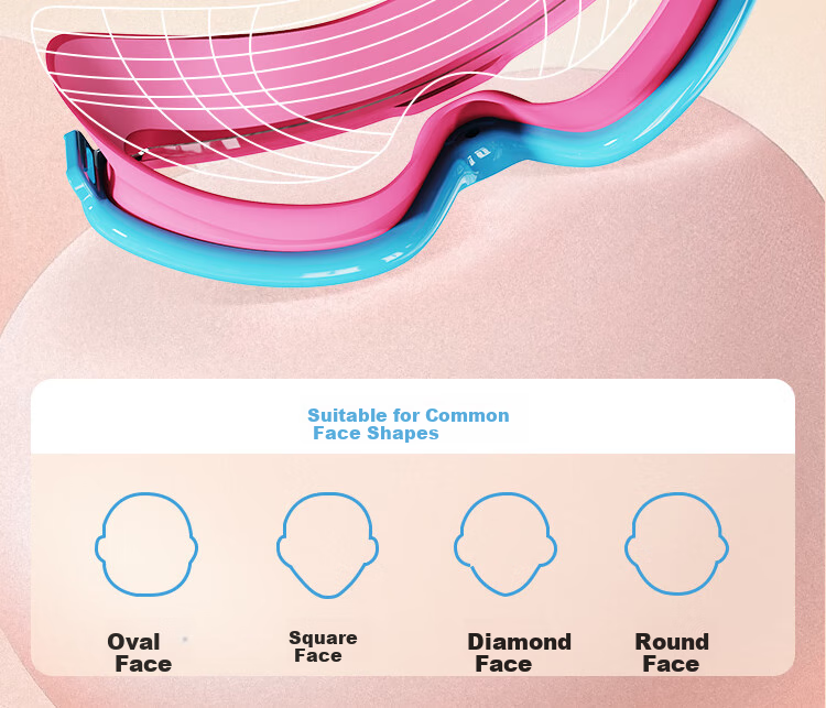 Swimbobo Children's Large Frame Swimming Goggles, High-Definition Anti-Fog Waterproof Diving Glasses for Boys And Girls, Swimming Equipment S007 Blue Yellow 11
