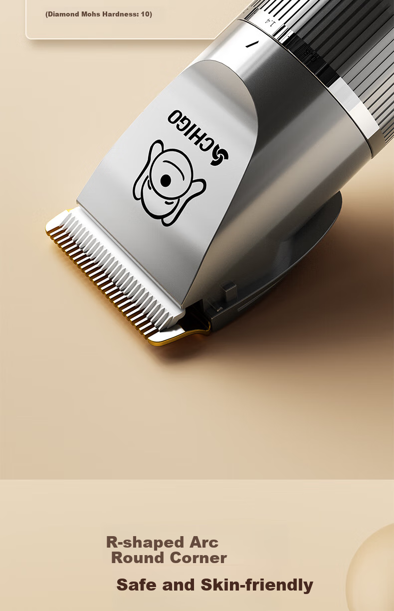 CHIGO Dog Electric Hair Clipper, Pet Grooming Tool, Hair Trimmer, Beauty Styling Pet Cat Hair Clipper, Paw Hair Trimmer, Hair Pusher F858A Graduation Gift 8