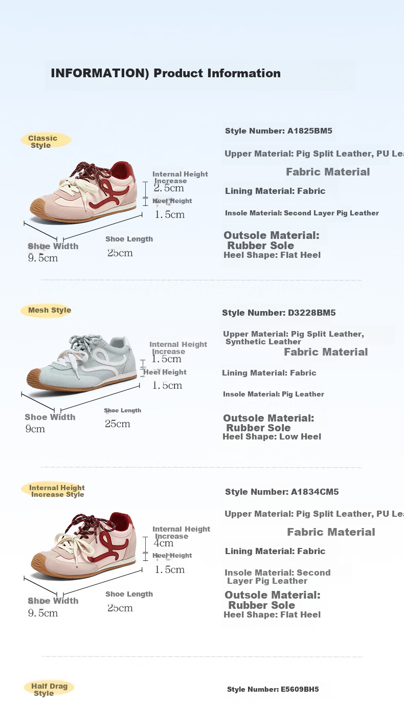 BASTO [Zhang Yuexi's Choice] Candy-Colored Height-Increasing Training Shoes, Slanted Casual Forrest Gump Shoes for Women, Yellow, Size 36 5