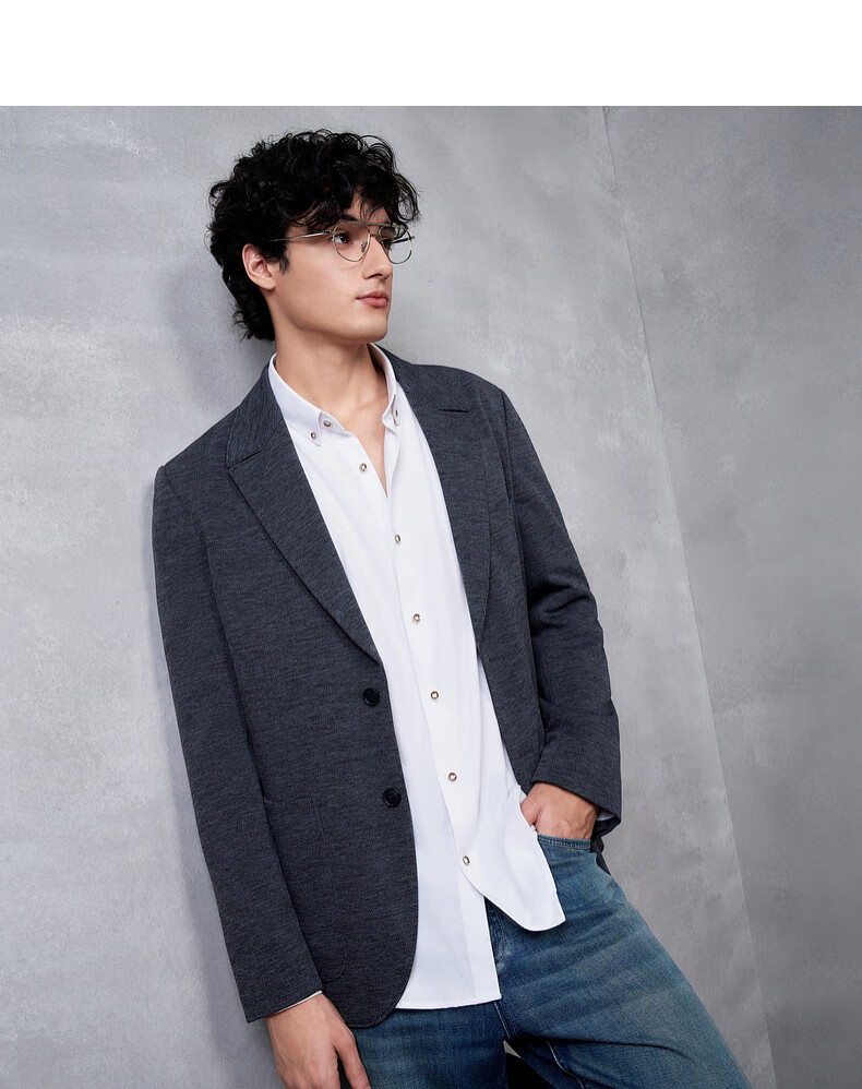 G2000 Men's Spring Autumn Comfortable Versatile Casual Blazer with Multi-Directional Stretch (Mall Edition) 5