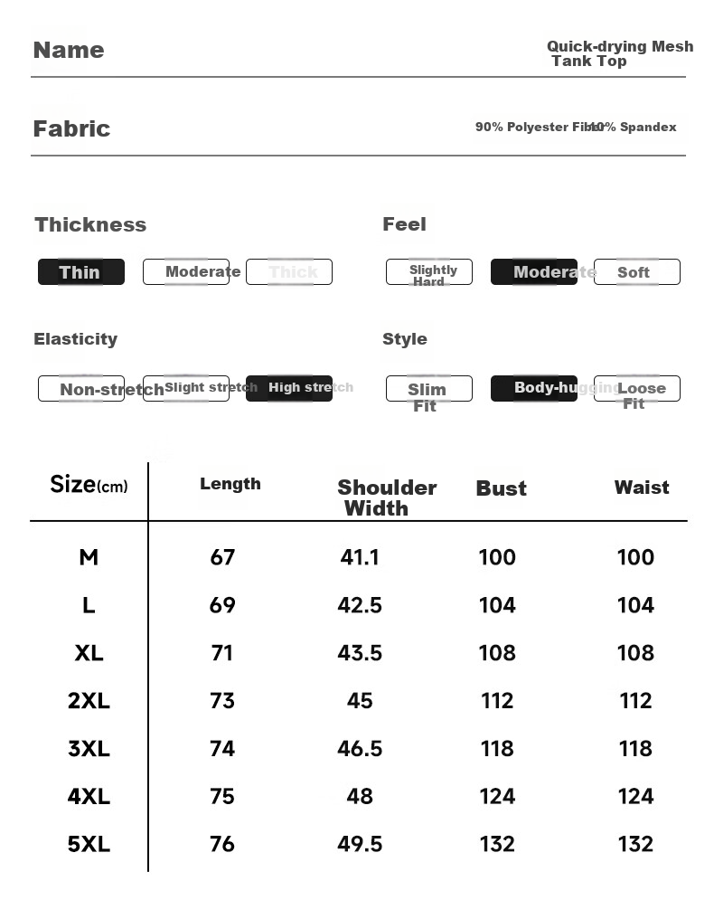 GENIOLAMODE Men's Tank Top, Summer Ice Silk Cool-Feeling, Breathable Sports Quick-Dry Vest, Sleeveless T-Shirt for Men, Sweat Vest, White, M 14