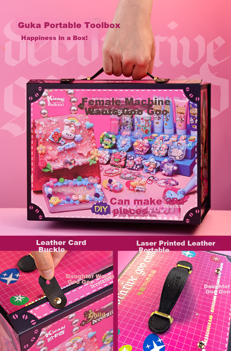 Kaikaxi Electric Pottery Machine, Children's DIY Handmade Toy, for Girls Aged 6-10, Birthday Gift 3