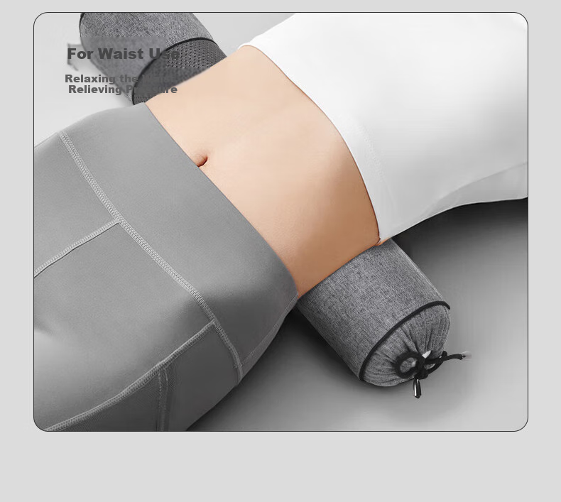 Mixiaoshu Cervical Pillow, Herbal Neck Support Pillow, for Cervical Spondylosis, Deep Sleep, Fugui Bao, Reverse Curvature Traction, Inflatable Hot Compress Round Pillow 7
