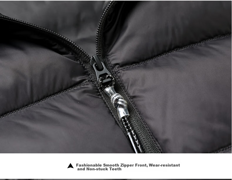 SNOWFLYING 90% Down Lightweight Hooded Jacket for Men And Women, Fashionable Casual Autumn And Winter Warm Couple Outerwear for Men 180 13