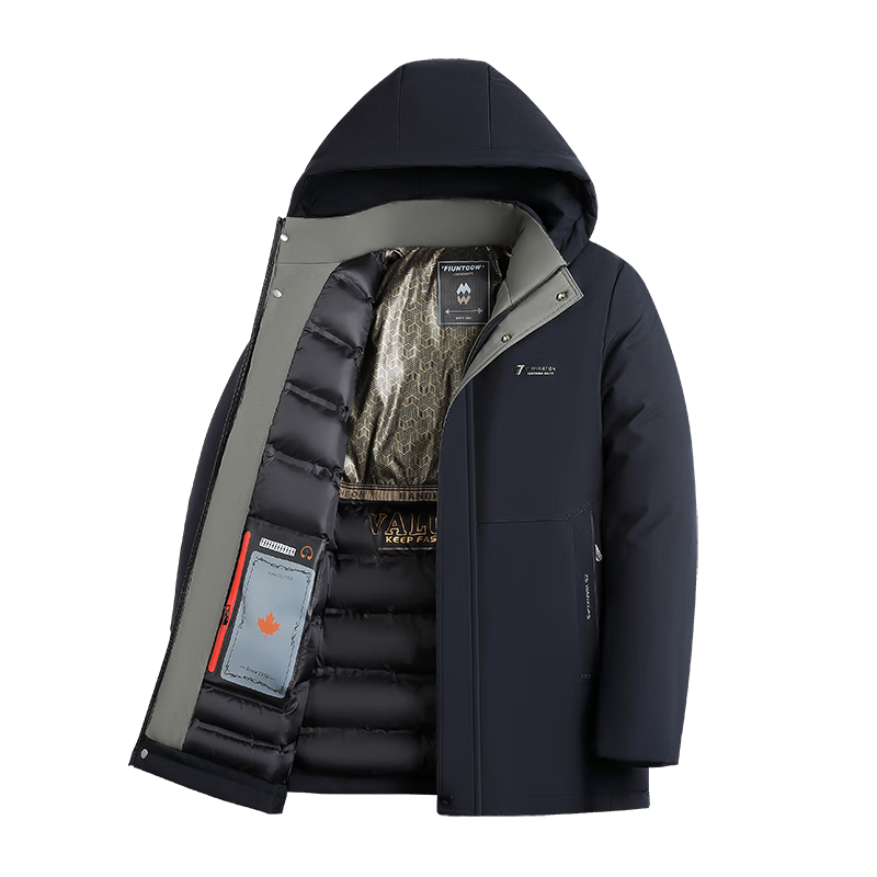 TUCANO Men's Winter Thickened Cotton Padded Jacket Warm Casual Outerwear New Year Clothing
