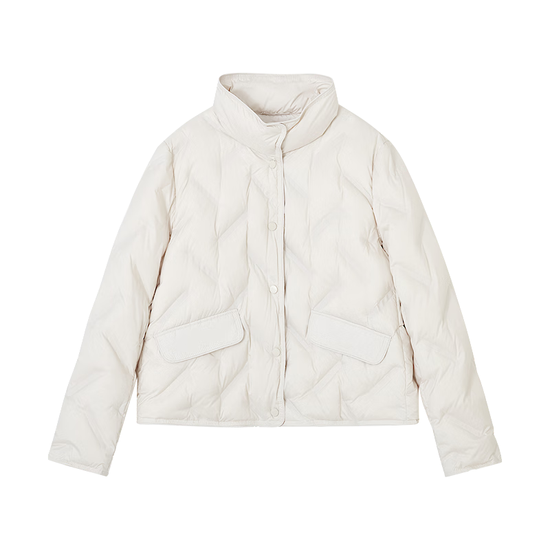 Demana Warm Winter Mini Heater Women's Luxury 90% Duck Down Three-Layer Laminated Collar Direct-Fill Down Jacket