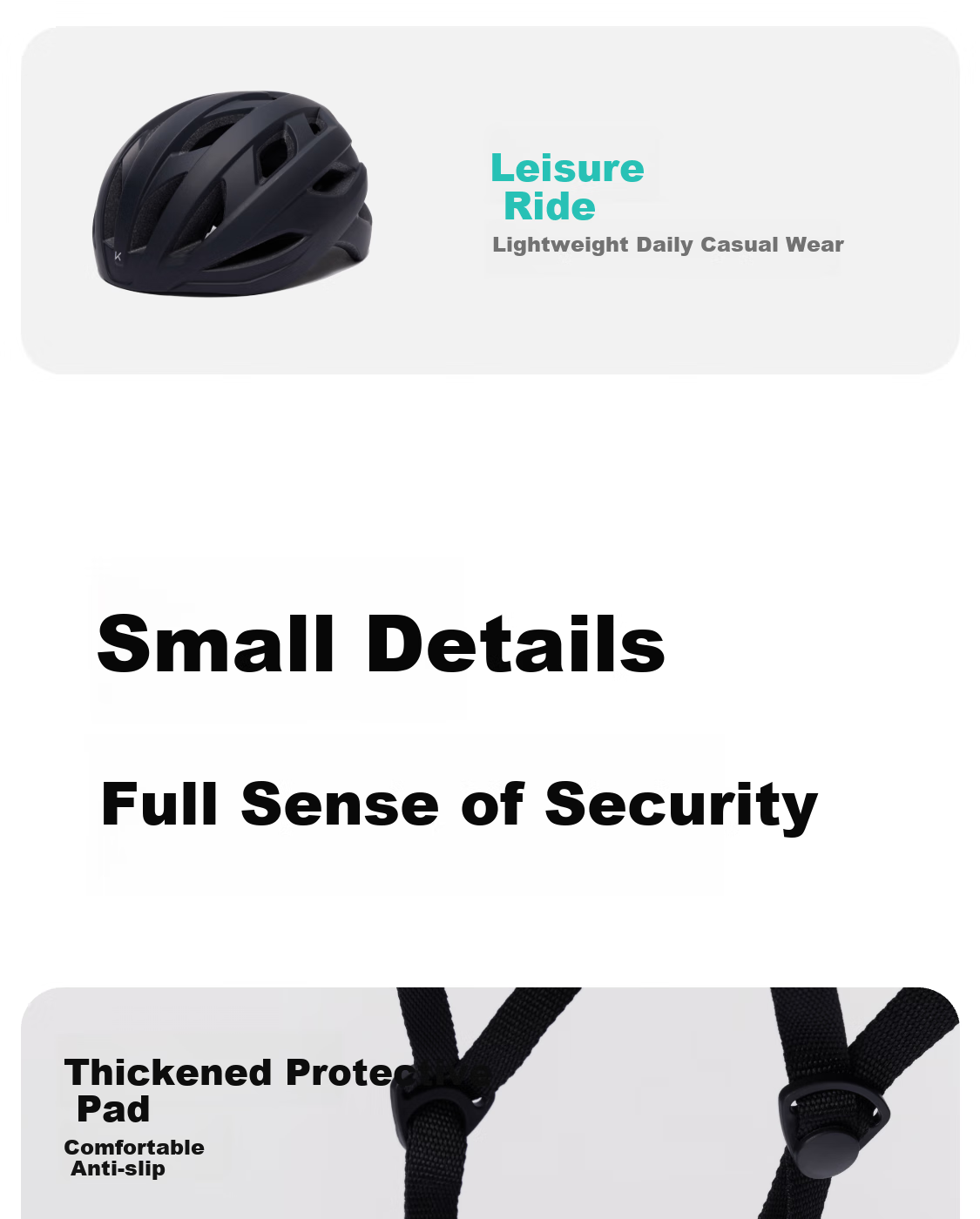Keep Cycling Helmet for Commuting, Mountain Biking And Road Cycling, One-Piece Molded Design with Magnetic Goggles, Breathable Helmet for Men And Women, Classic Black, Size L 14