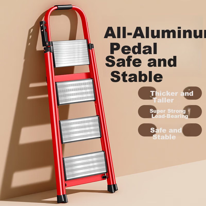 Yilinju Telescopic Ladder, A-Frame Ladder, Household Ladder, Extendable A-Frame Ladder, Folding Ladder, Aluminum Alloy A-Frame Ladder
