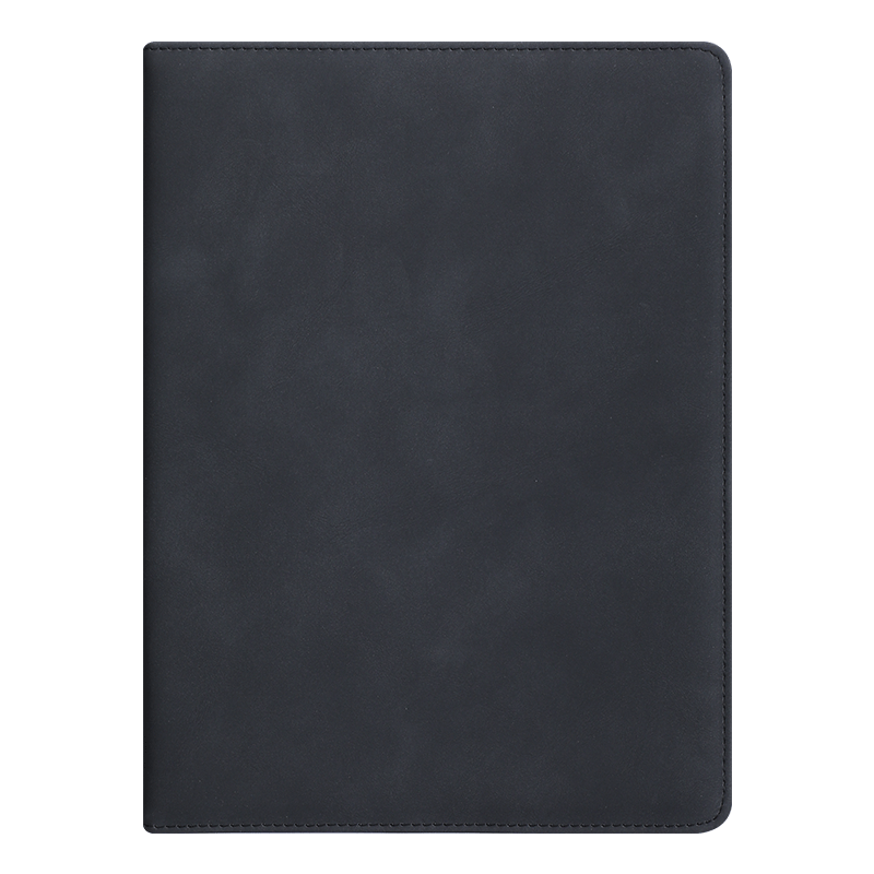 Faramon Notebook B5 Thick Journal Business Sheepskin Cover Vintage Notebook Work Diary Meeting Minutes Book Office Stationery Customizable Black