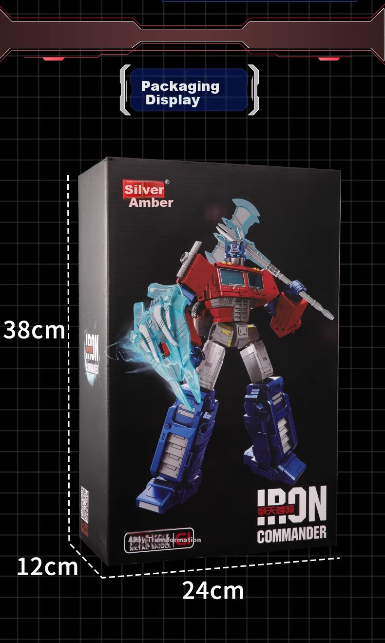 Miaobeile Children's Transforming Toy, Boys' Action Figure, Bumblebee Optimus Prime Car Model, Birthday Gift Box for Boys 8