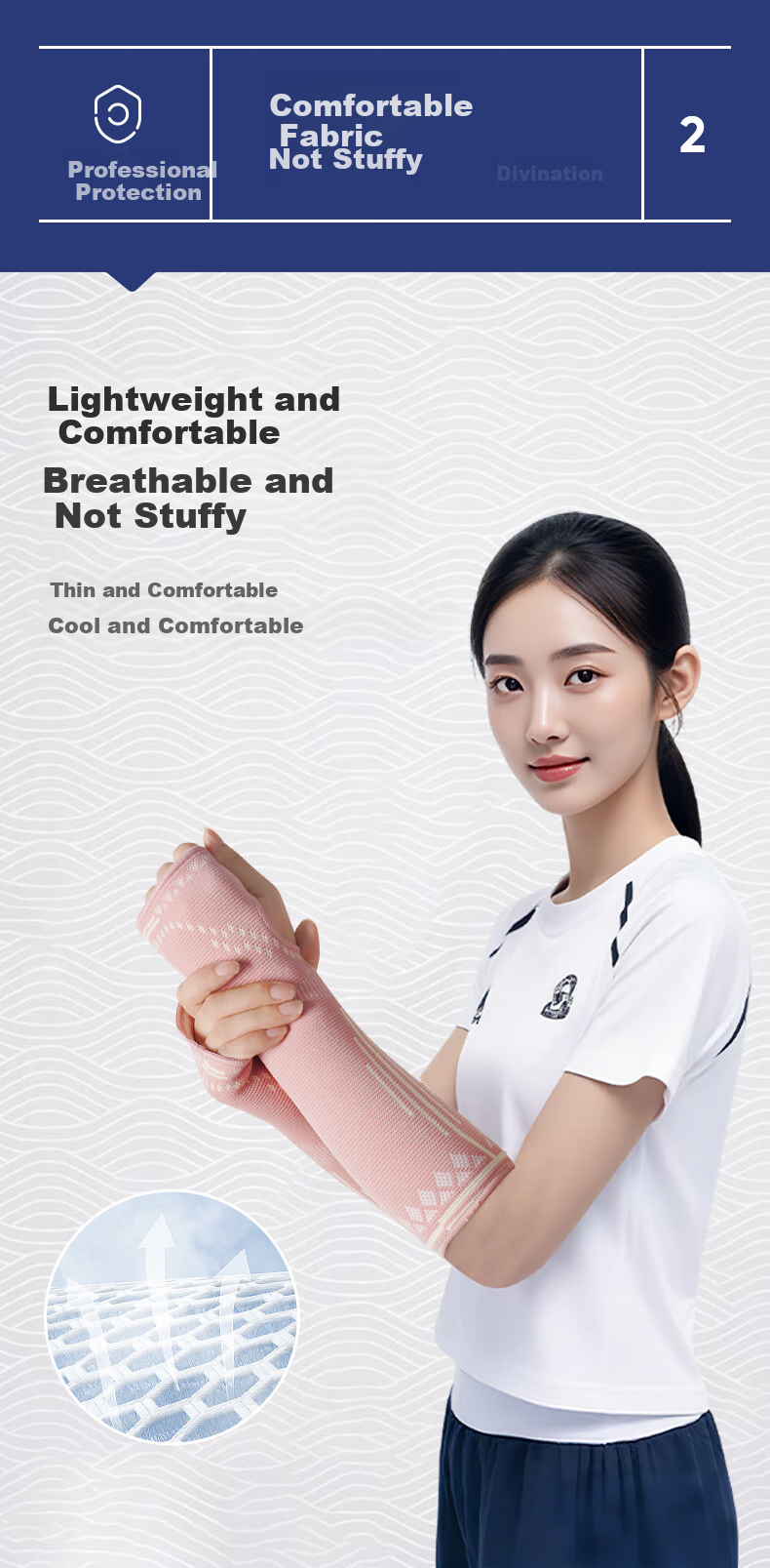 Yanmao Professional Volleyball Wrist Guard for Women, Sports Protective Gear, Arm Support for Volleyball, Compression Wrist Sleeve for Middle School Students' Physical Exams And Junior High School Students 4