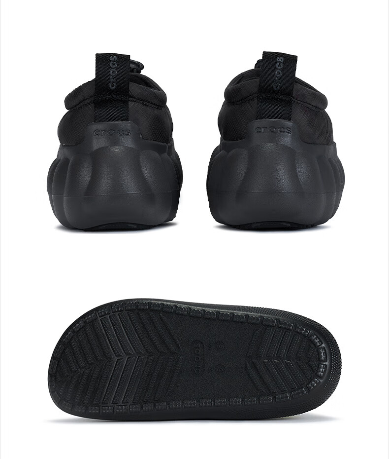 CROCS Unisex Submarine Shoes 2025 Autumn Winter New Fashionable Comfortable Cotton Shoes with Drawstring Casual Shoes Size 39-40 1