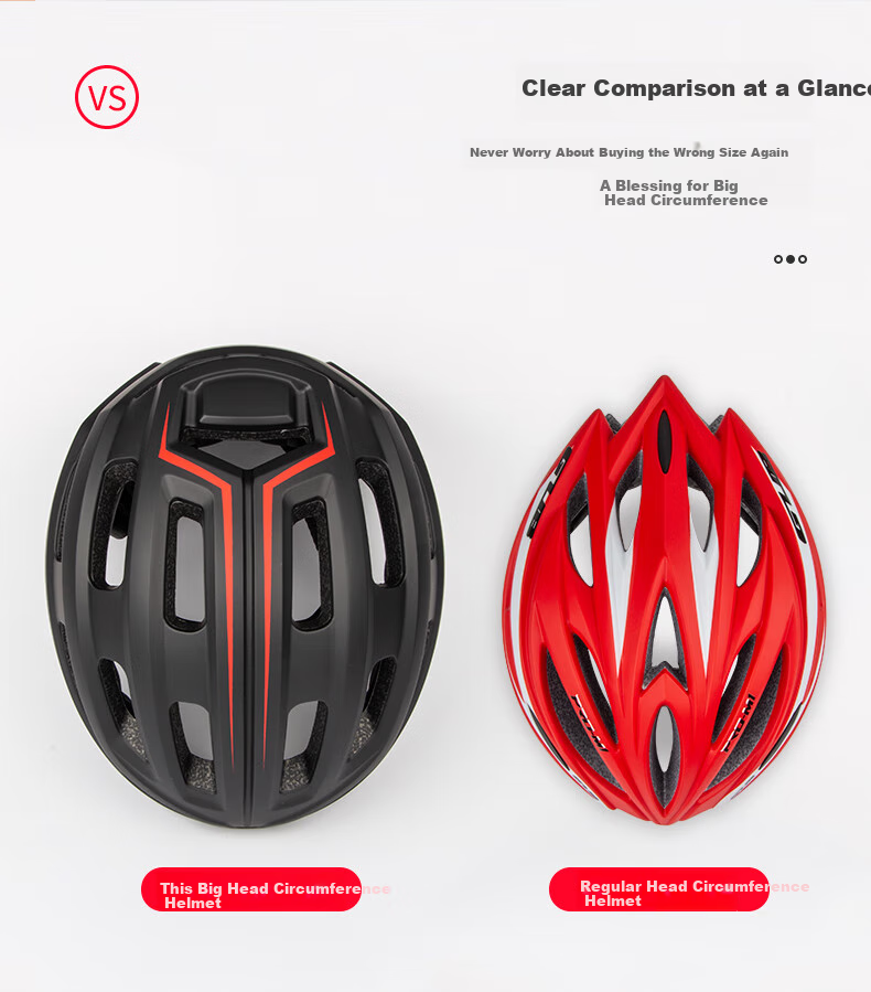 GUB Cycling Helmet, Large Size for Wide Head Circumference, Suitable for Mountain And Road Bikes, Unisex Outdoor Sports Safety Helmet D65 2