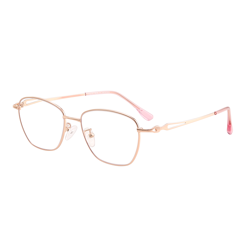 Pulais Reading Glasses for Women, Imported Anti-Blue Light High-Definition High-End Gold Wire Light Luxury Reading Glasses PJ30023 100 Degrees