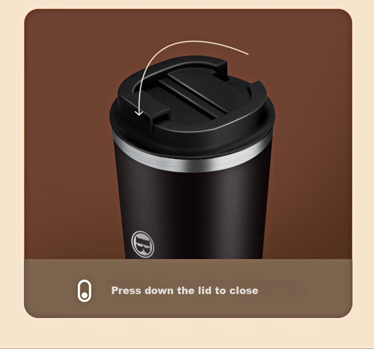 FUGURNG BESTJOY Coffee Mug, Fully Automatic Stirring Cup, 316 Stainless Steel Insulated Cup, Magnetic Electric Coffee Maker for Milk Powder, 400ml 7