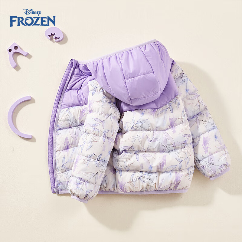 Disney Children's Down Jacket Girls 2026 Autumn Winter New Kids Outerwear Boys Girls Baby Lightweight Down Coat