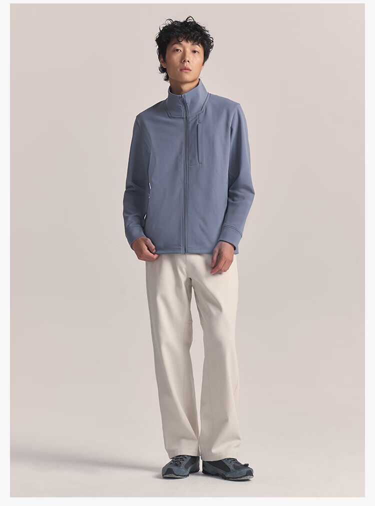 JD Original F4 Series Fleece Pants, High-Elastic Fleece-Lined Trousers for Women, Winter New Year Clothing, Cream Color, Size S 5