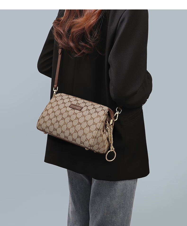 Aiqinghai Handbag, Women's Crossbody Bag, Small Purse, Phone Pouch, Niche Luxury Brand, Birthday And Mother's Day Gift, Practical Present for Mom 1