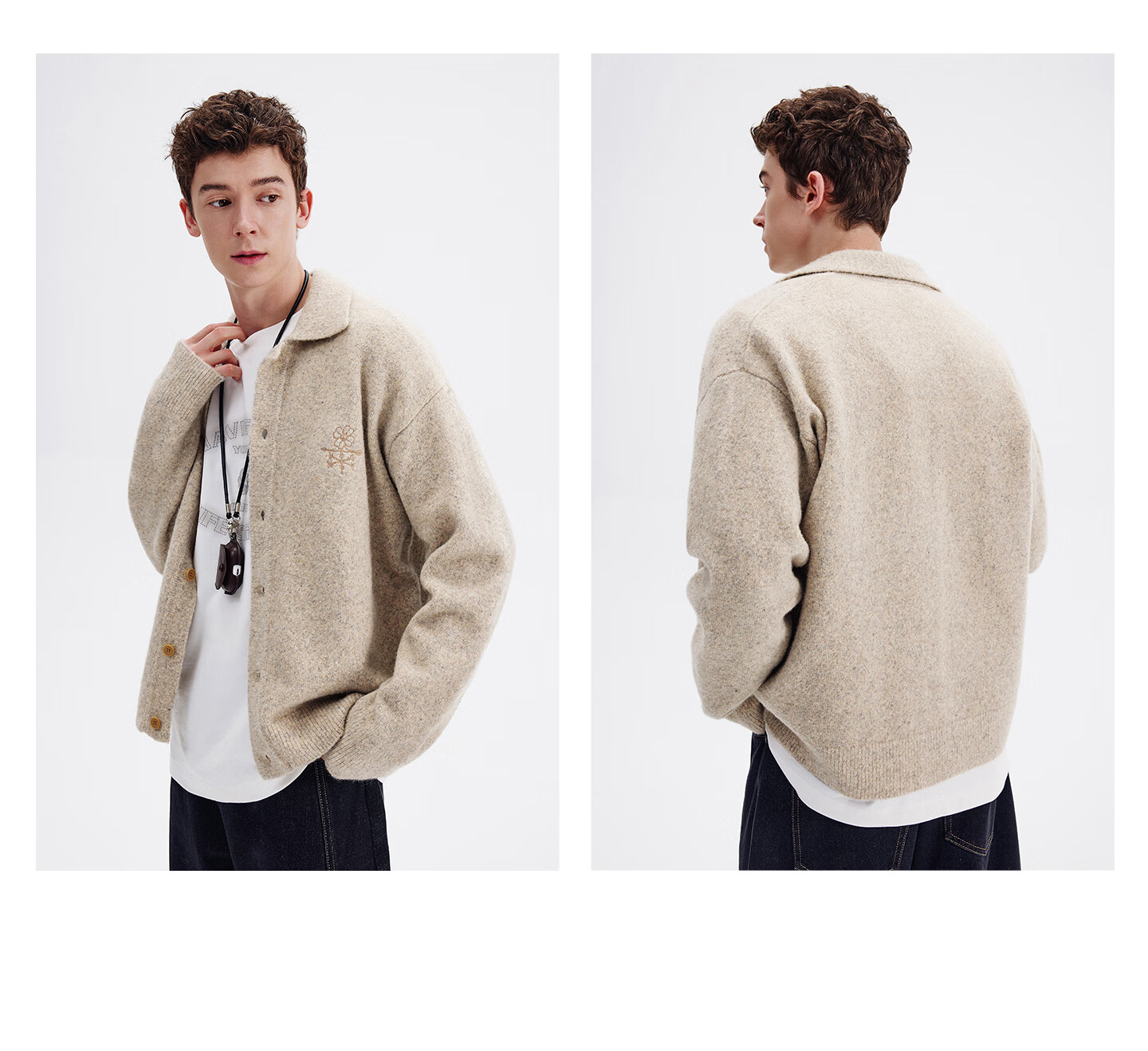 Navy Sail Italy Small Sailboat 2025 New Men's Knitted Cardigan Loose Casual Thick Sweater Jacket 3344095502 16