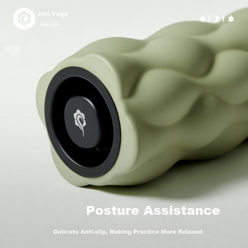 Hata Professional Foam Roller, Muscle Relaxation Roller, Yoga Column Foam Roller, Fitness Yoga Massage Stick, Massage Stick