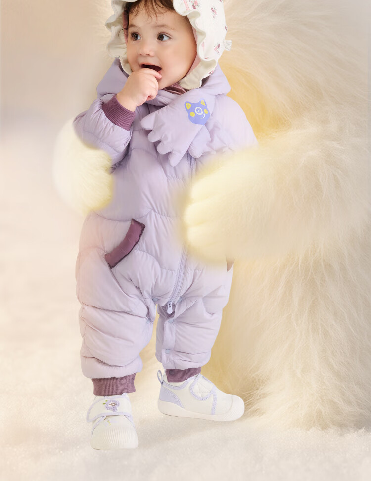 BALABALA Kids Baby Down Jumpsuit Winter Outwear Fashion [Mall Same Style] 200425120202 1