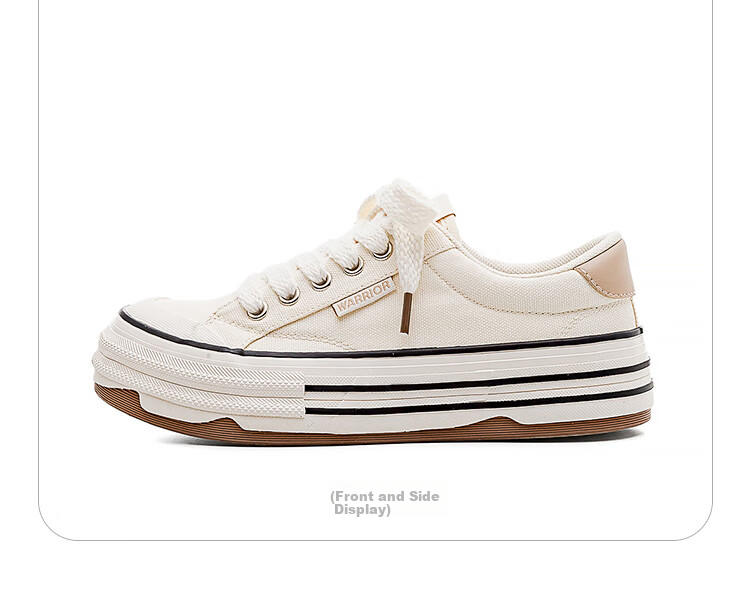 Huili Women's Shoes, 2026 New Fashion Casual Sneakers for Women, Lightweight Breathable Versatile Canvas Shoes, Black, Size 35 15