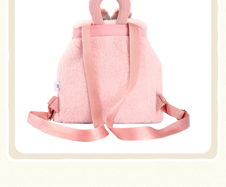 Disney Zootopia Nick Winter Cute Plush Backpack Practical School Bag Birthday Gift for Girls 7