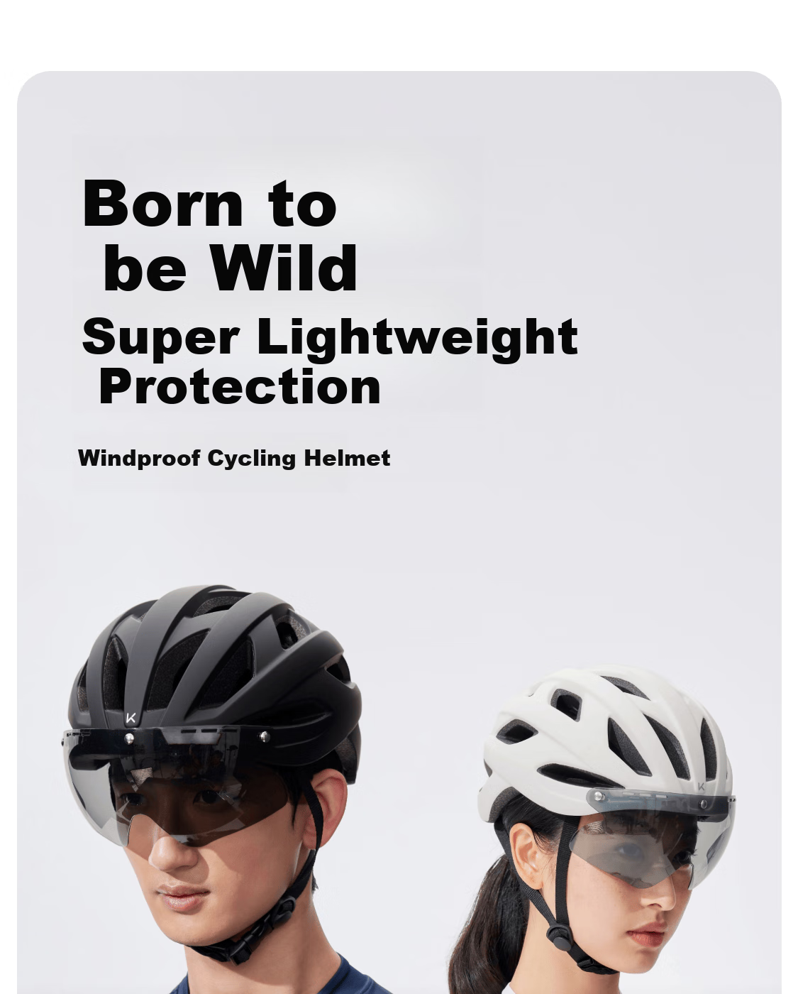 Keep Cycling Helmet for Commuting, Mountain Biking And Road Cycling, One-Piece Molded Design with Magnetic Goggles, Breathable Helmet for Men And Women, Classic Black, Size L 1