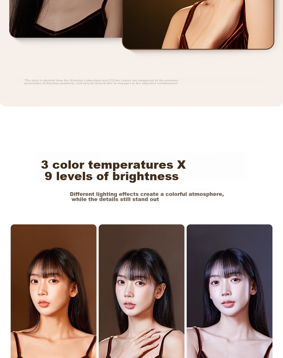 Xiaotian Live Streaming Fill Light, Studio-Specific Photography Fill Light, Indoor Photo And Video Lighting, Portrait Beauty Light, Live Streaming Specialized Lamp, Desktop Jewelry Face Light, Soft Light, Floor-Standing Light 17