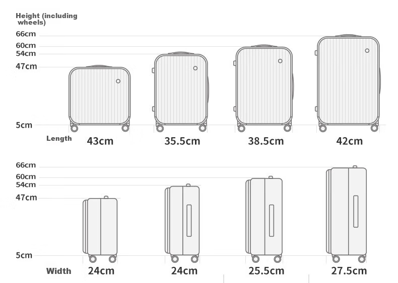 Mixi Front-Opening Aluminum Frame Suitcase, Trolley Case with Password Lock, Large Capacity Luggage for Travel, Carry-On Suitcase for Me 6