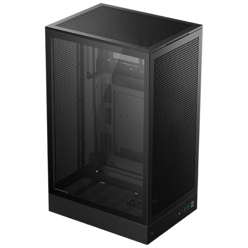 DEEPCOOL CH270 Vertical Back-Insert Case / Vertical MATX Structure / Supports Back-Insert Motherboard / Compatible with 360mm Water Cooling / ATX Power Supply