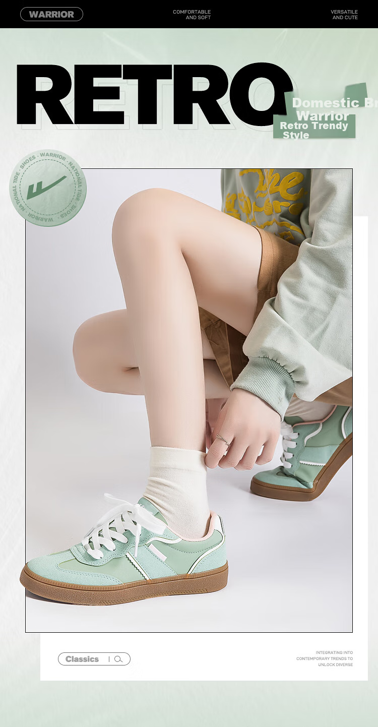 Huili Official Women's Shoes, Dexun Shoes for Women, 2026 Summer Soft-Soled Shoes, Versatile Sports Sneakers for Women, Green, Size 37 1