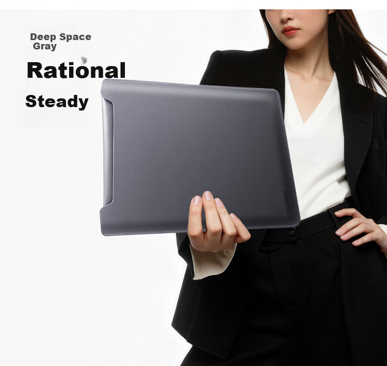 UGREEN Laptop Sleeve for 14-14.9 Inch Non-Magnetic, Compatible with Apple MacBook Pro, Huawei, Lenovo, Xiaomi Laptops, Slim Protective Case Can Be Used As A Mouse Pad 22