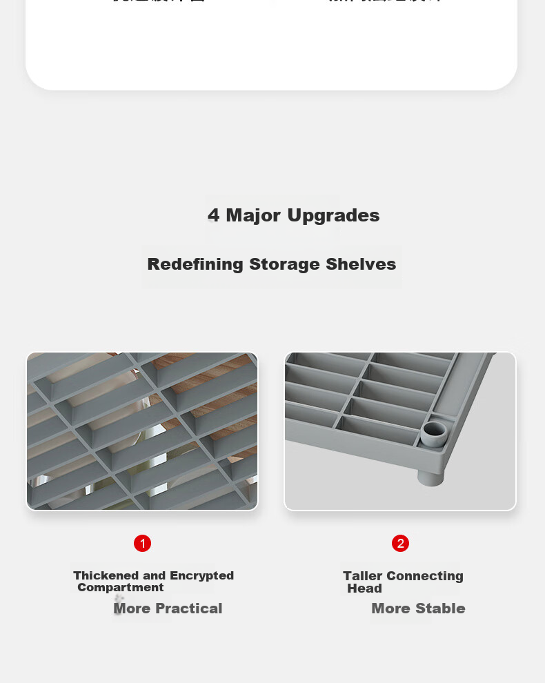 Jialiren Multi-Tier Storage Rack, Kitchen Organizer Shelf, Reinforced Floor-Standing Unit for Home, Bathroom Multi-Functional Storage Rack, Bathroom Shelf 2