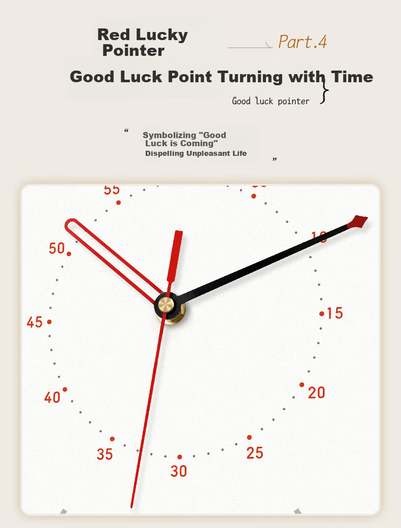 Momen Wall Clock, 30cm Simple Design, Fashionable Home Clock for Bedroom And Living Room, Quartz Wall Clock 5