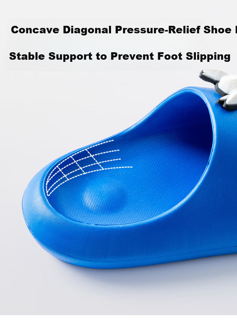 Zhubaba Children's Slippers, Summer Boys Indoor Home Girls Non-Slip Wear-Resistant Soft-Soled Self-Operated Sandals for Ages 6-12, Yellow Size 21 11