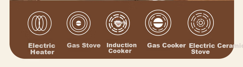 SUPOR SUPOR Cookware Set, Maifanshi Color Non-Stick Pan, Compatible with Gas And Induction Stoves, Wok, Milk Pot, Frying Pan TP2302E 19